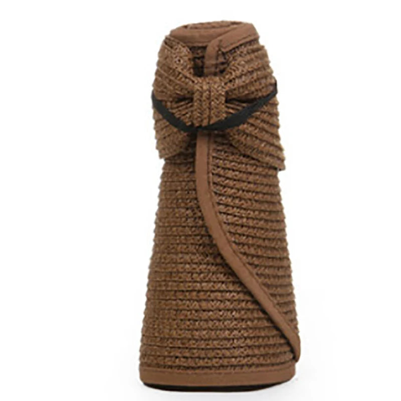 Sommerhut mit breiter Krempe – faltbar & elegant für Strand und Alltag