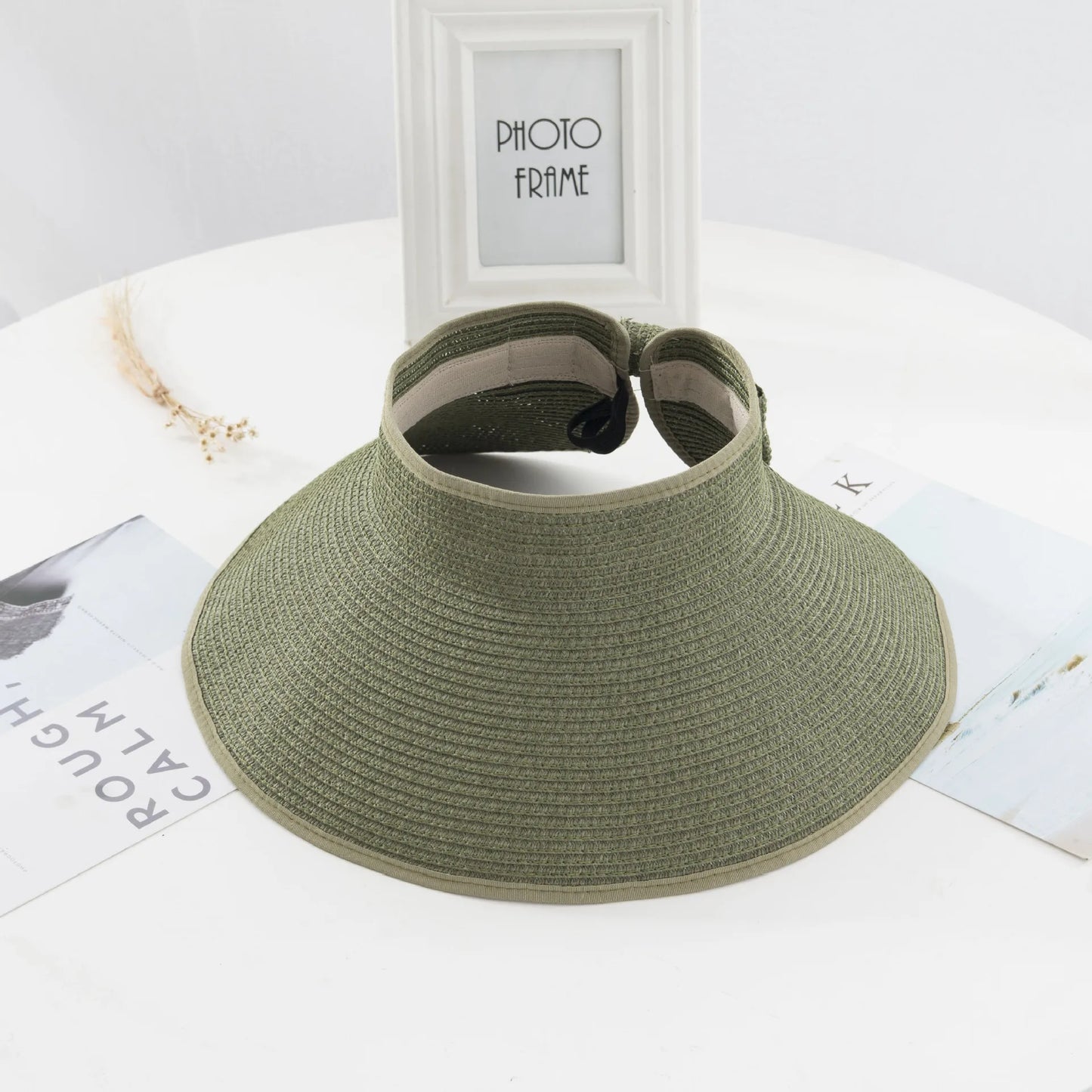 Sommerhut mit breiter Krempe – faltbar & elegant für Strand und Alltag
