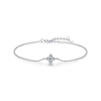 S925 Silber Kleeblattarmband - ChMode