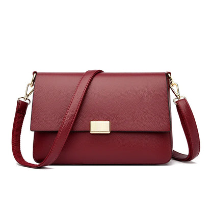 Luxuriöse Damen Schultertasche – Hochwertige Crossbody Bag aus echtem Rindsleder - ChMode