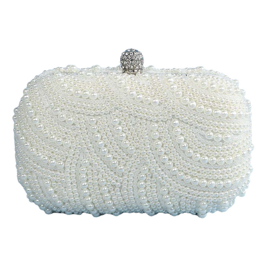 Luxuriöse Design-Abendtasche mit Perlen – Modische und praktische Damen